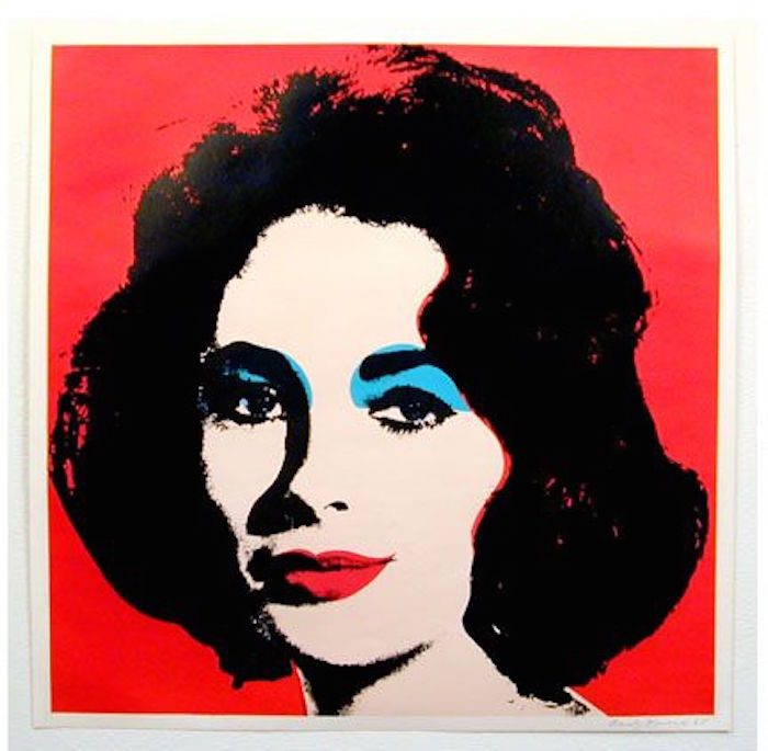 Andy Warhol,        Liz,         1964       