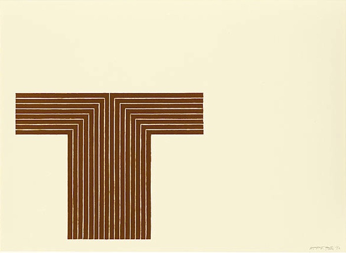Frank Stella,     Telluride, from Copper Series,     1970