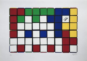 WOW! – Work of the Week – INVADER, Rubik Six Cubes | Gregg