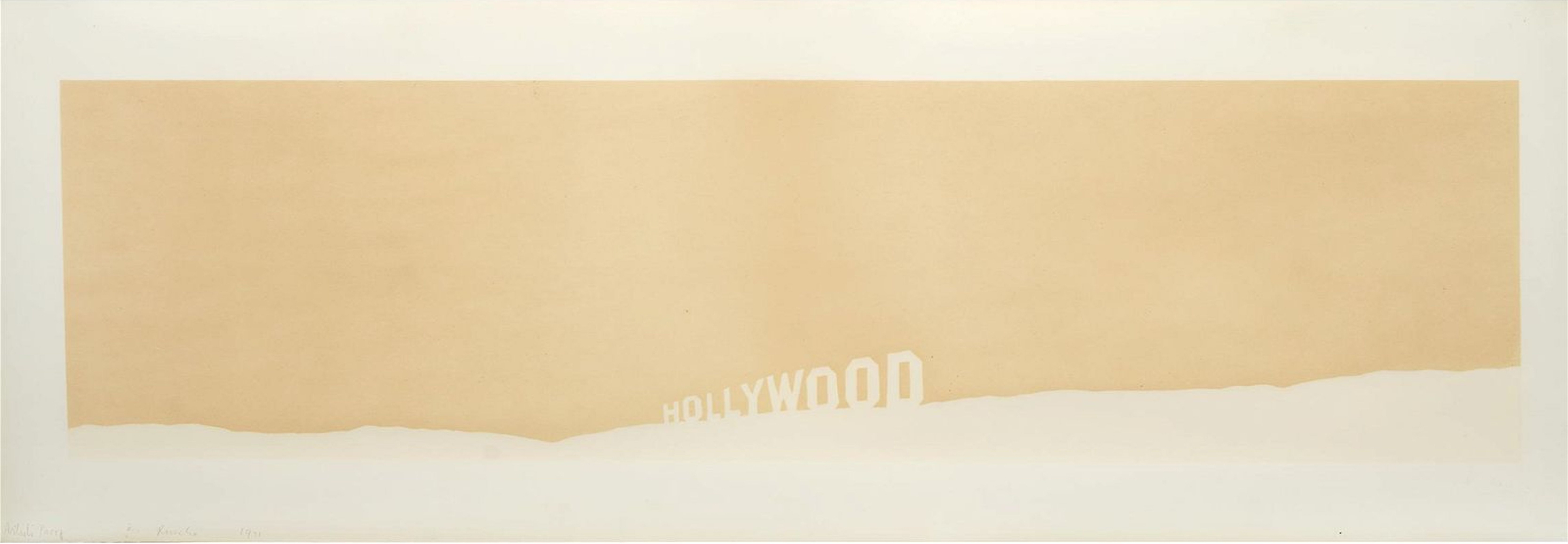 Hollywood Fruit-Metrecal | Ed Ruscha | Gregg Shienbaum Fine Art
